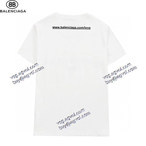  BALENCIAGAスーパーコピー ～希少 2021春夏 バレンシアガ BALENCIAGA 2色可選 半袖シャツ 