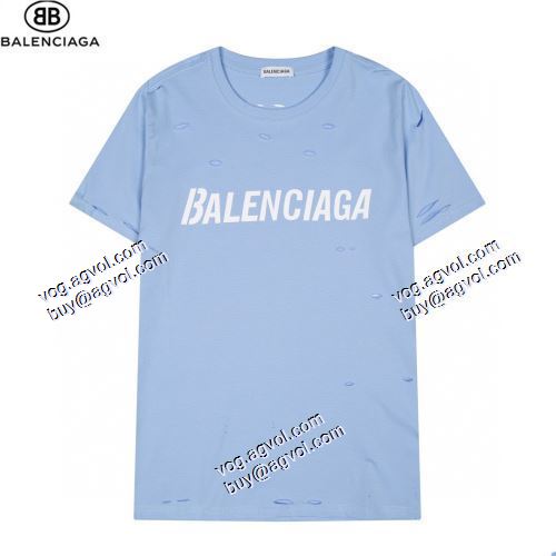  4色可選 BALENCIAGAブランド 偽物 お買得 通販 バレンシアガ BALENCIAGA 半袖シャツ 2021春夏