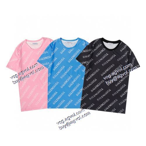  超人気美品◆  バレンシアガ BALENCIAGA 2021春夏 BALENCIAGAブランド コピー 半袖シャツ 3色可選