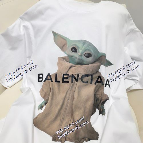  バレンシアガ BALENCIAGA 6色可選 贈り物にも◎ 半袖Tシャツ 2021春夏 BALENCIAGAスーパーコピー 激安