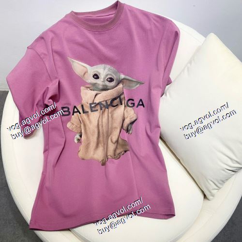  バレンシアガ BALENCIAGA 6色可選 贈り物にも◎ 半袖Tシャツ 2021春夏 BALENCIAGAスーパーコピー 激安