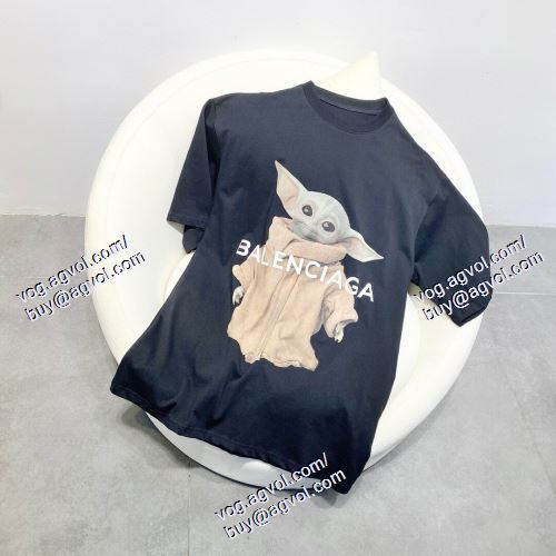  バレンシアガ BALENCIAGA 6色可選 贈り物にも◎ 半袖Tシャツ 2021春夏 BALENCIAGAスーパーコピー 激安