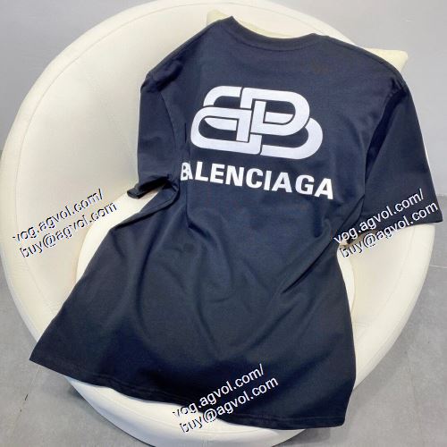  9色可選 BALENCIAGAスーパーコピー 半袖Tシャツ 高級感溢れるデザイン 2021春夏 バレンシアガ BALENCIAGA