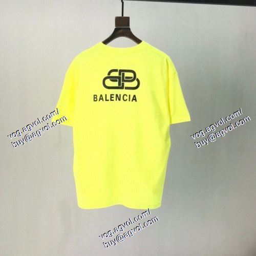  9色可選 BALENCIAGAスーパーコピー 半袖Tシャツ 高級感溢れるデザイン 2021春夏 バレンシアガ BALENCIAGA