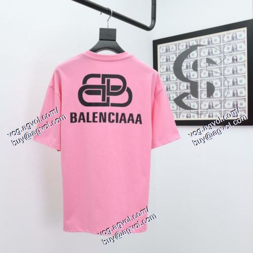  9色可選 BALENCIAGAスーパーコピー 半袖Tシャツ 高級感溢れるデザイン 2021春夏 バレンシアガ BALENCIAGA