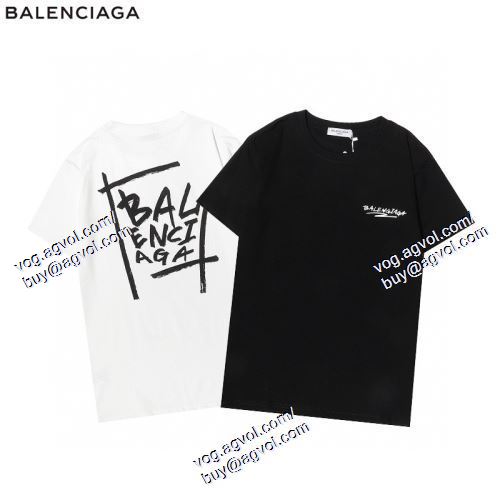  2021春夏 バレンシアガ BALENCIAGA 2色可選 半袖Tシャツ BALENCIAGAブランド コピー 絶大な人気を誇る