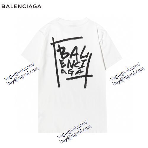  2021春夏 バレンシアガ BALENCIAGA 2色可選 半袖Tシャツ BALENCIAGAブランド コピー 絶大な人気を誇る