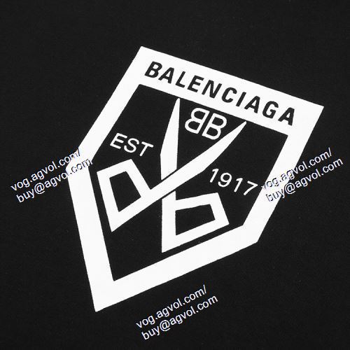  2色可選 スタイルアップ効果 半袖Tシャツ バレンシアガ BALENCIAGA 2021春夏 BALENCIAGAスーパーコピー 激安
