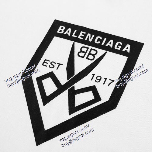  2色可選 スタイルアップ効果 半袖Tシャツ バレンシアガ BALENCIAGA 2021春夏 BALENCIAGAスーパーコピー 激安 