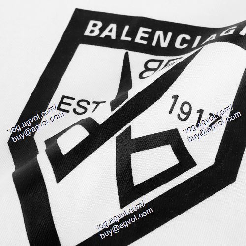  2色可選 スタイルアップ効果 半袖Tシャツ バレンシアガ BALENCIAGA 2021春夏 BALENCIAGAスーパーコピー 激安