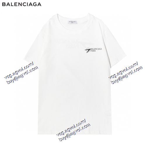  2021春夏 BALENCIAGAコピー 重宝するアイテム 2色可選 半袖Tシャツ バレンシアガ BALENCIAGA 