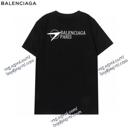  2021春夏 BALENCIAGAコピー 重宝するアイテム 2色可選 半袖Tシャツ バレンシアガ BALENCIAGA 