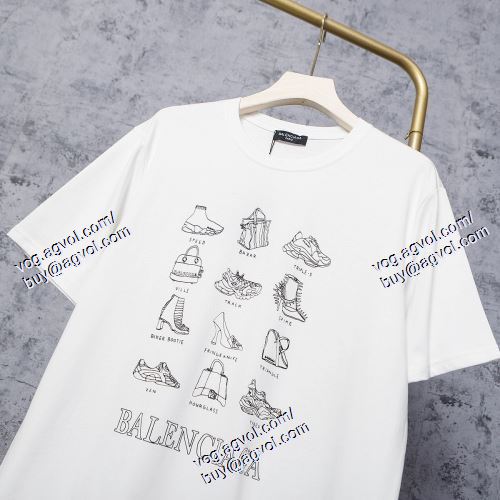  2色可選 半袖Tシャツ 数に限りがある BALENCIAGAスーパーコピー 2021春夏 バレンシアガ BALENCIAGA