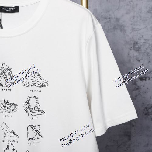  2色可選 半袖Tシャツ 数に限りがある BALENCIAGAスーパーコピー 2021春夏 バレンシアガ BALENCIAGA