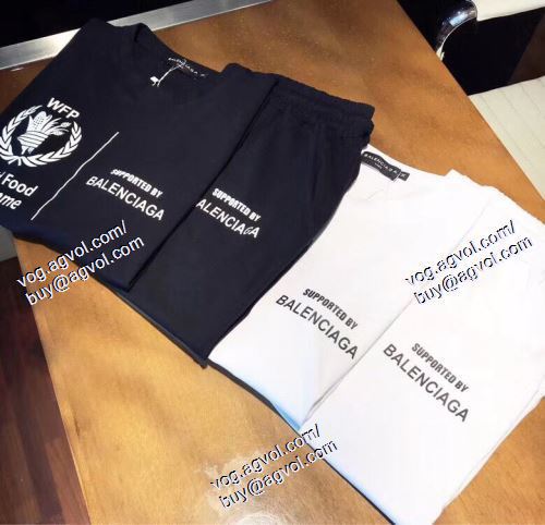  バレンシアガ BALENCIAGA 2021春夏 BALENCIAGAコピー ブランド 2色可選 大人っぼい 半袖Tシャツ 上下セット