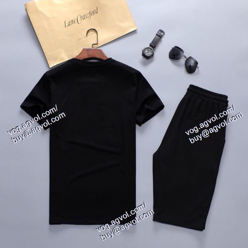  2021春夏 バレンシアガ BALENCIAGA ムダな装飾を排したデザイン 半袖Tシャツ 上下セット 2色可選 BALENCIAGAブランド コピー 