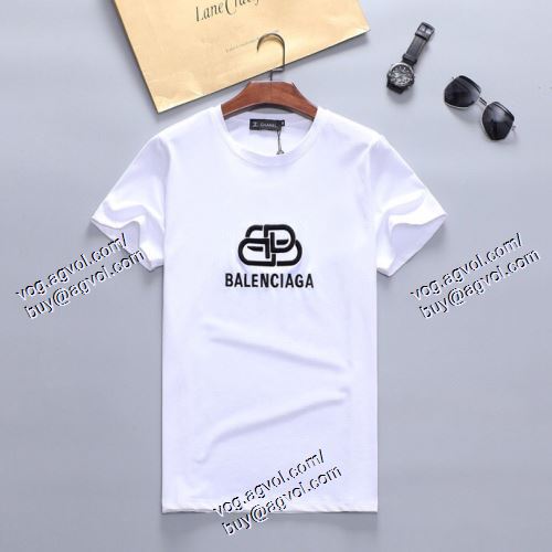  バレンシアガ BALENCIAGA 半袖Tシャツ 上下セット 売れ筋のいい 2色可選 2021春夏 BALENCIAGAスーパーコピー 激安 