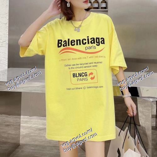  バレンシアガ BALENCIAGA 2021春夏 BALENCIAGAスーパーコピー 激安 半袖Tシャツ 大好評