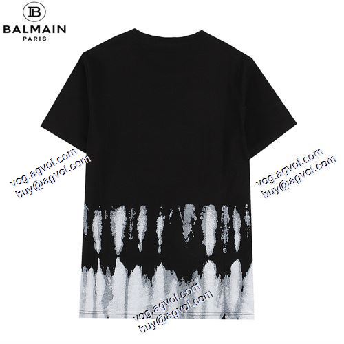 BALMAINブランド 偽物 通販 バルマン BALMAIN 2021春夏 ファッション 人気 2色可選 半袖シャツ