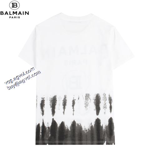 BALMAINブランド 偽物 通販 バルマン BALMAIN 2021春夏 ファッション 人気 2色可選 半袖シャツ
