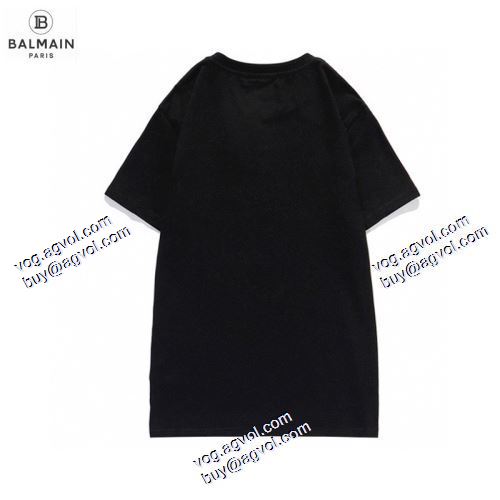 海外セレブ愛用 バルマン BALMAIN 半袖シャツ 2色可選 バルマンコピーブランド 2021春夏