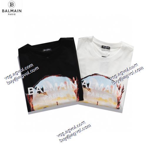 海外セレブ愛用 バルマン BALMAIN 半袖シャツ 2色可選 バルマンコピーブランド 2021春夏