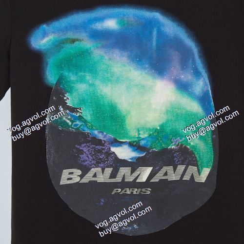 バルマン BALMAIN 2色可選 バルマンブランドスーパーコピー  2021春夏 半袖シャツ 