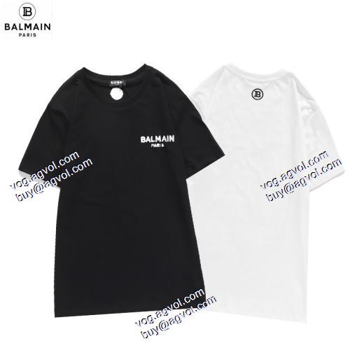 BALMAINスーパーコピー 激安 2021春夏 バルマン BALMAIN 半袖シャツ  2色可選 今買い◎得 