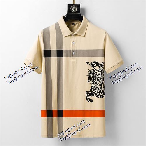 BURBERRYブランド 偽物 通販 2021春夏 バーバリー BURBERRY お洒落に魅せる 3色可選 半袖シャツ