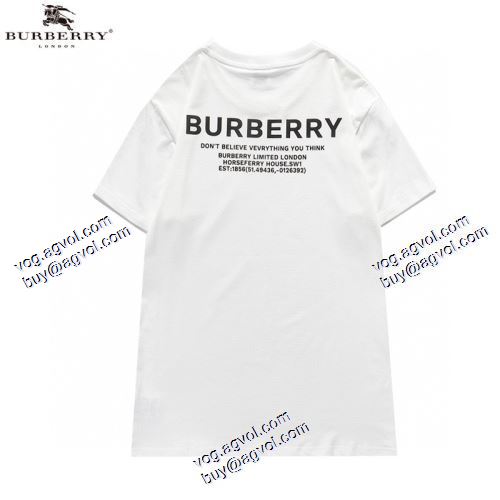 2色可選 BURBERRYコピー 魅力ファッション 半袖シャツ 2021春夏 バーバリー BURBERRY 