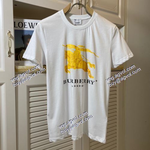  半袖シャツ BURBERRYブランド 偽物 通販 上質 大人気！ バーバリー BURBERRY 2色可選 2021春夏