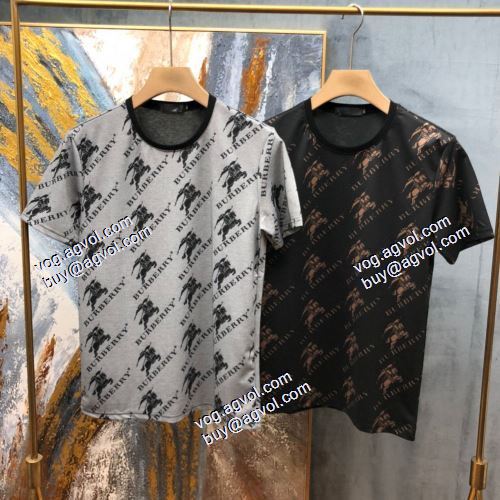  2色可選 BURBERRYコピー ブランド  バーバリー BURBERRY 2021春夏 半袖シャツ ファション性の高い