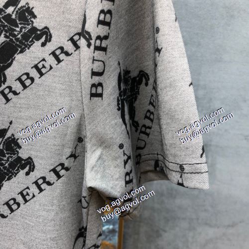  2色可選 BURBERRYコピー ブランド  バーバリー BURBERRY 2021春夏 半袖シャツ ファション性の高い
