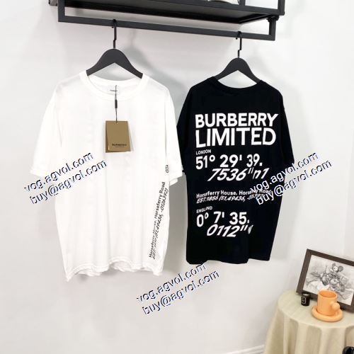  バーバリー BURBERRY 美品！ 2色可選 2021春夏 BURBERRYブランド 偽物 通販 半袖シャツ