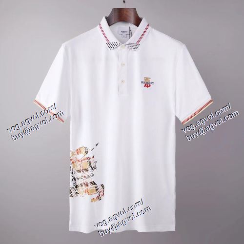  バーバリー BURBERRY 存在感のある 2021春夏 BURBERRYブランド コピー 2色可選 半袖Tシャツ