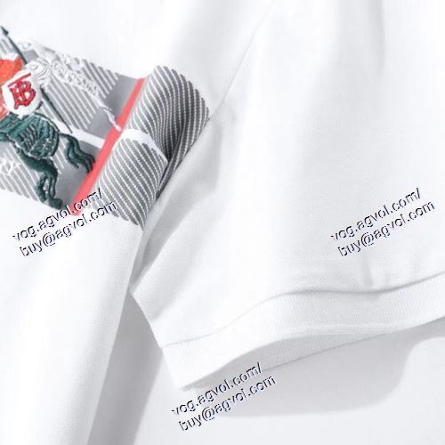  BURBERRYスーパーコピー 4色可選 半袖Tシャツ バーバリー BURBERRY ポップ 2021春夏 