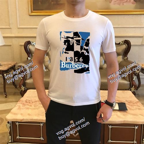  BURBERRY偽物ブランド 2色可選 2021春夏 バーバリー BURBERRY 半袖Tシャツ 希少   
