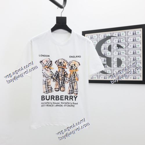  バーバリー BURBERRY 2021春夏 BURBERRYブランド コピー 3色可選 半袖Tシャツ 売れ筋！ 