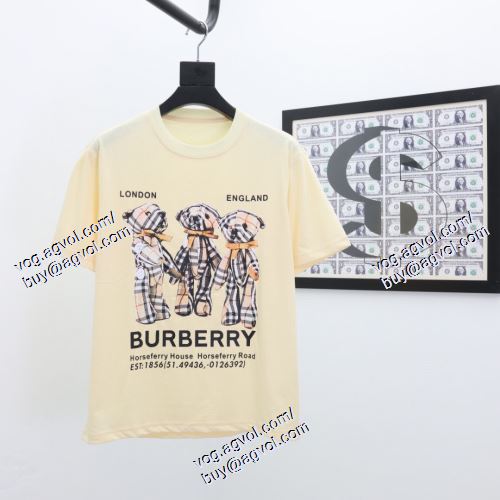  バーバリー BURBERRY 2021春夏 BURBERRYブランド コピー 3色可選 半袖Tシャツ 売れ筋！ 