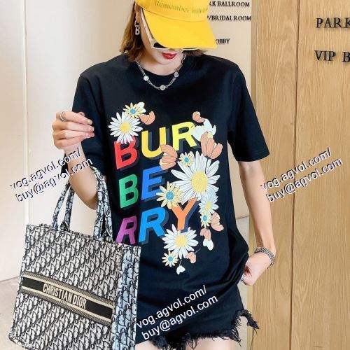  2021春夏 BURBERRYブランドスーパーコピー 2色可選 バーバリー BURBERRY 半袖Tシャツ 人気商品  