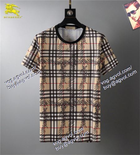  大人気☆NEW!!  バーバリー BURBERRY BURBERRYブランドコピー 2021春夏 半袖Tシャツ 上下セット  