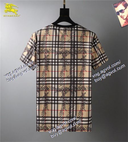  大人気☆NEW!!  バーバリー BURBERRY BURBERRYブランドコピー 2021春夏 半袖Tシャツ 上下セット  