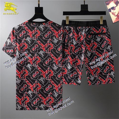  半袖Tシャツ 上下セット SALE!今季 バーバリー BURBERRY 2021春夏 BURBERRYブランド コピー