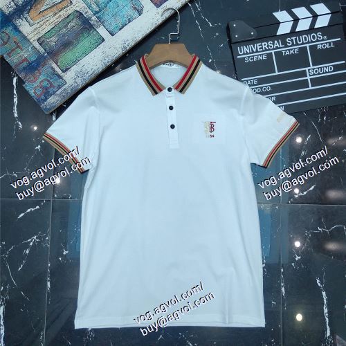  2色可選 バーバリー BURBERRY 半袖Tシャツ BURBERRYコピー  プレゼントに 2021春夏