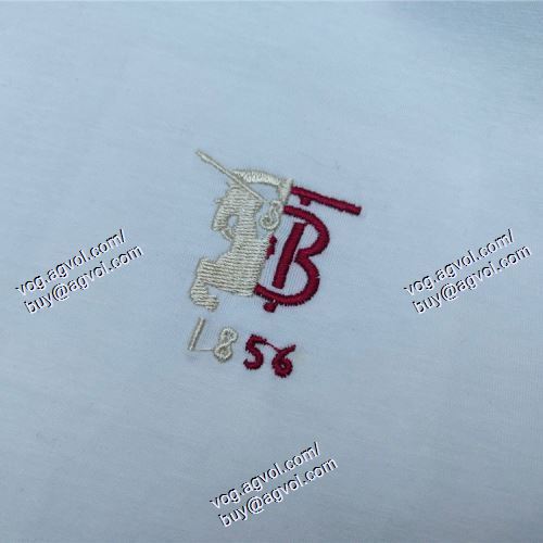  2色可選 バーバリー BURBERRY 半袖Tシャツ BURBERRYコピー  プレゼントに 2021春夏