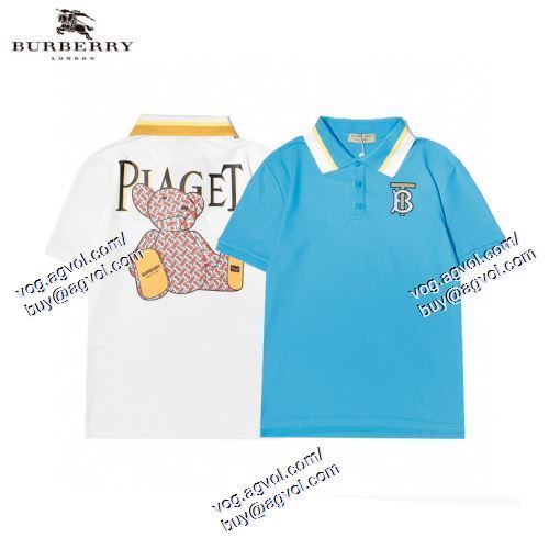  2色可選 BURBERRYブランド 偽物 通販 半袖Tシャツ ～希少 2021春夏 バーバリー BURBERRY