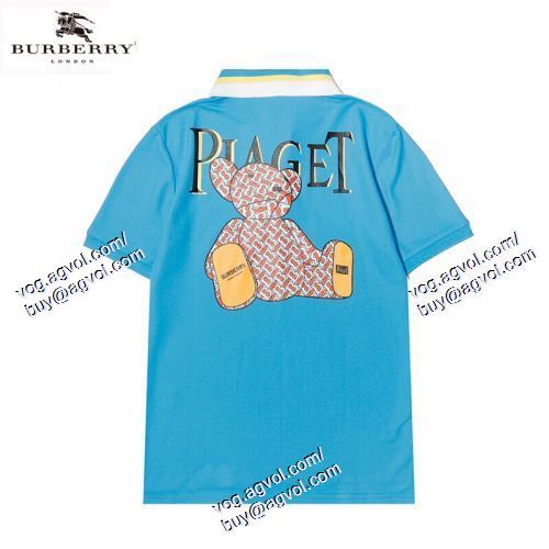 2色可選 BURBERRYブランド 偽物 通販 半袖Tシャツ ～希少 2021春夏 バーバリー BURBERRY