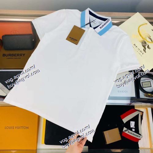  存在感◎ BURBERRYブランド 偽物 通販 2色可選 半袖Tシャツ 2021春夏 バーバリー BURBERRY