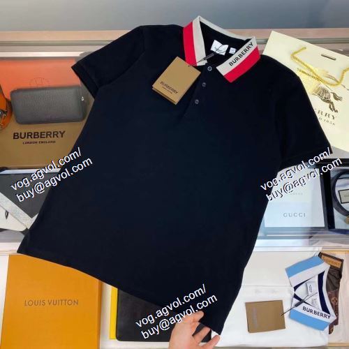  存在感◎ BURBERRYブランド 偽物 通販 2色可選 半袖Tシャツ 2021春夏 バーバリー BURBERRY