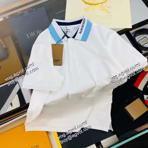  存在感◎ BURBERRYブランド 偽物 通販 2色可選 半袖Tシャツ 2021春夏 バーバリー BURBERRY